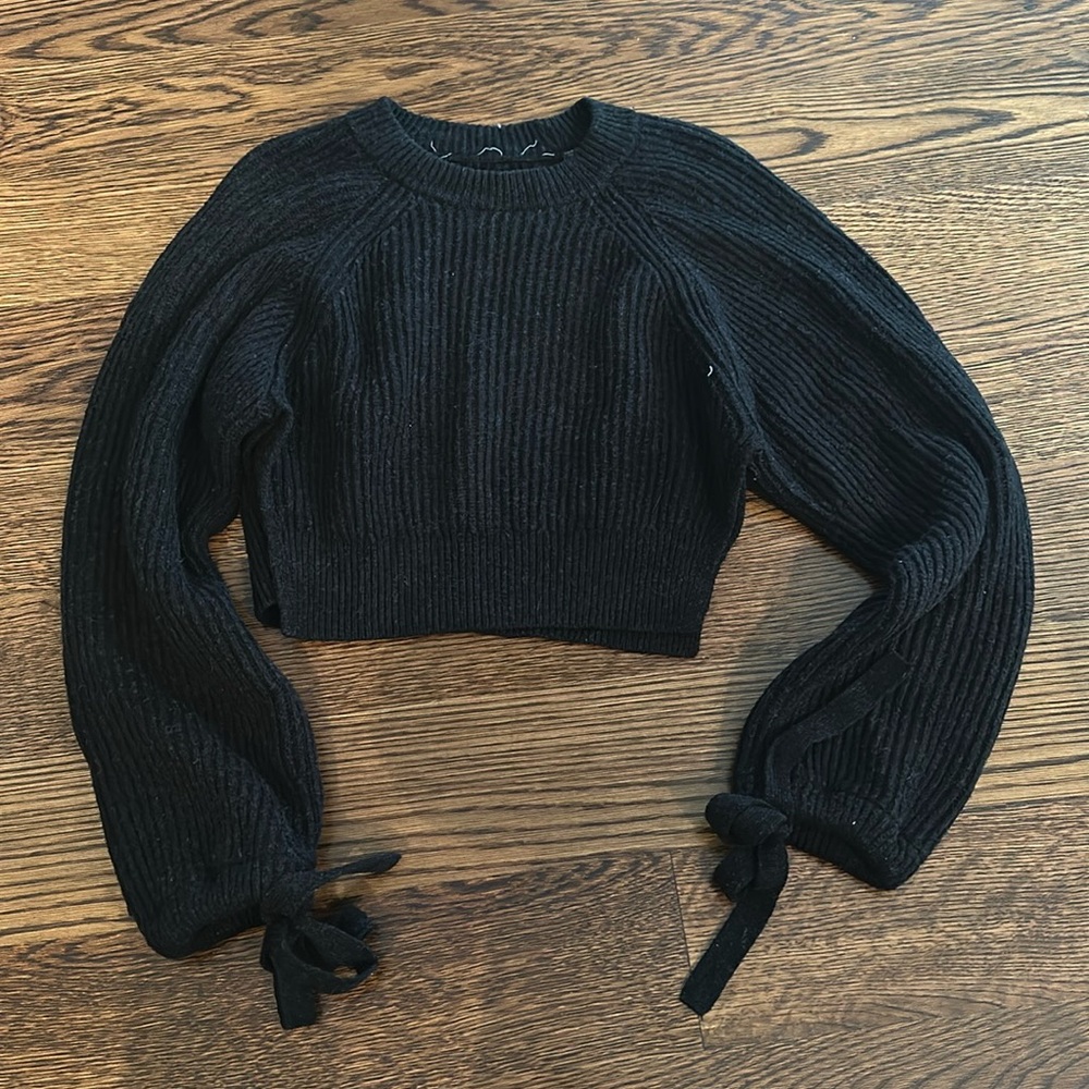 All Saints cropped sweater